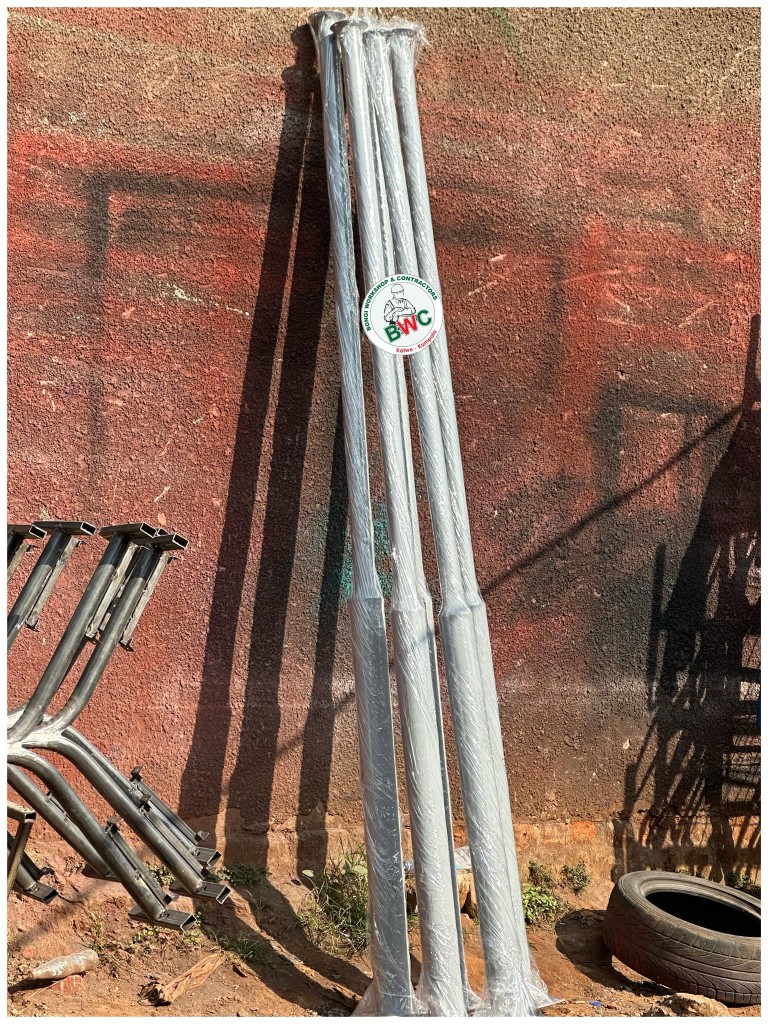 Large beam and steel component assembly
